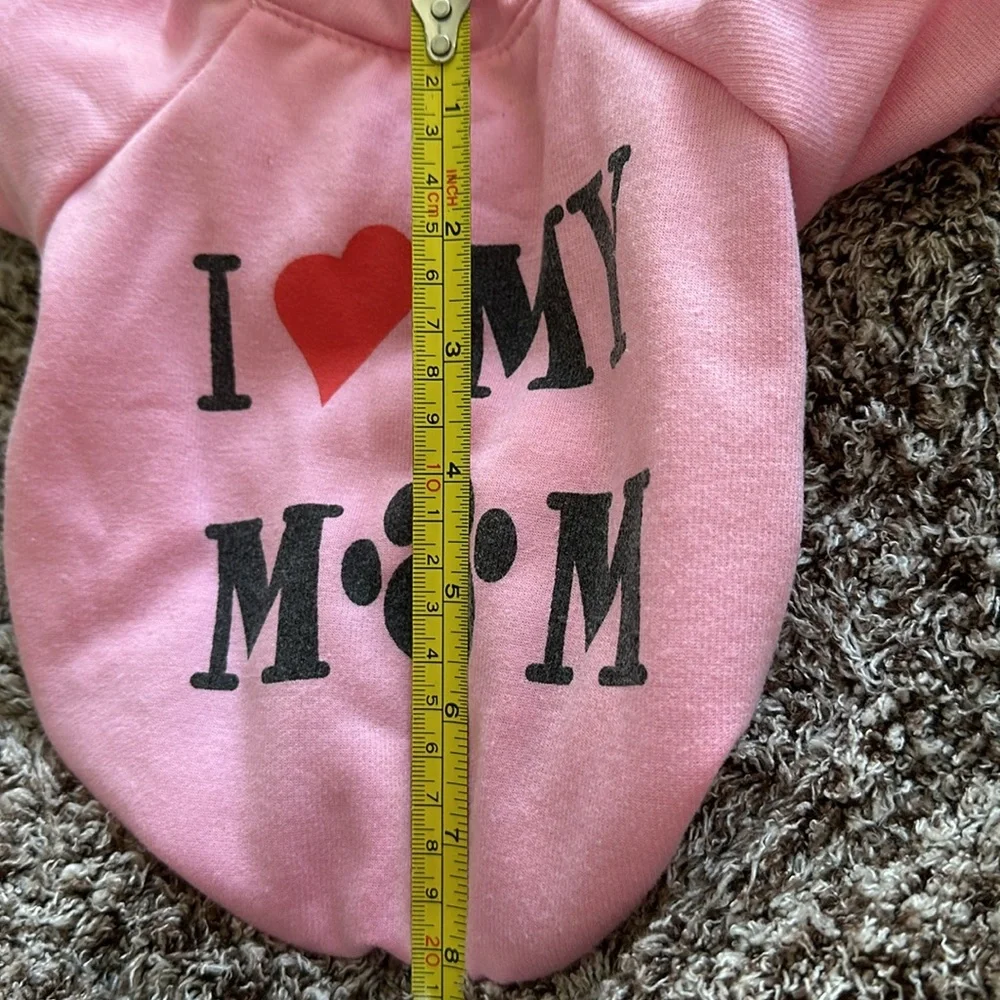 I 🩷 MOM - sweatshirt for that special dog